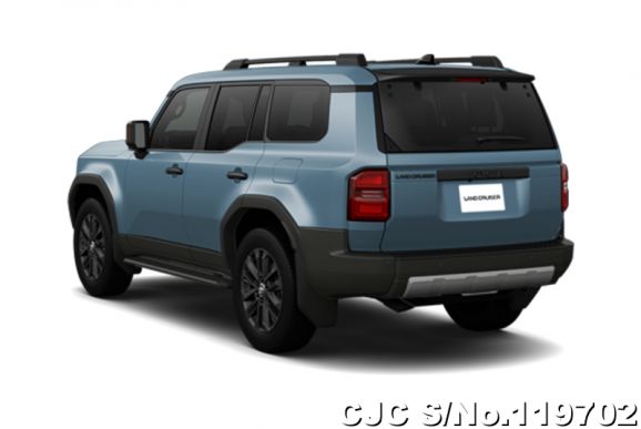 Toyota Land Cruiser 250 in Smoky Blue for Sale Image 2