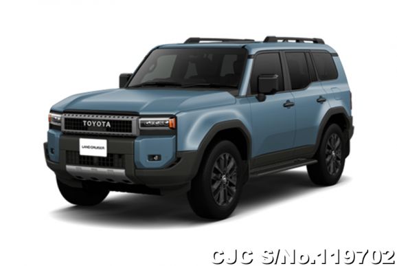 Toyota Land Cruiser 250 in Smoky Blue for Sale Image 3